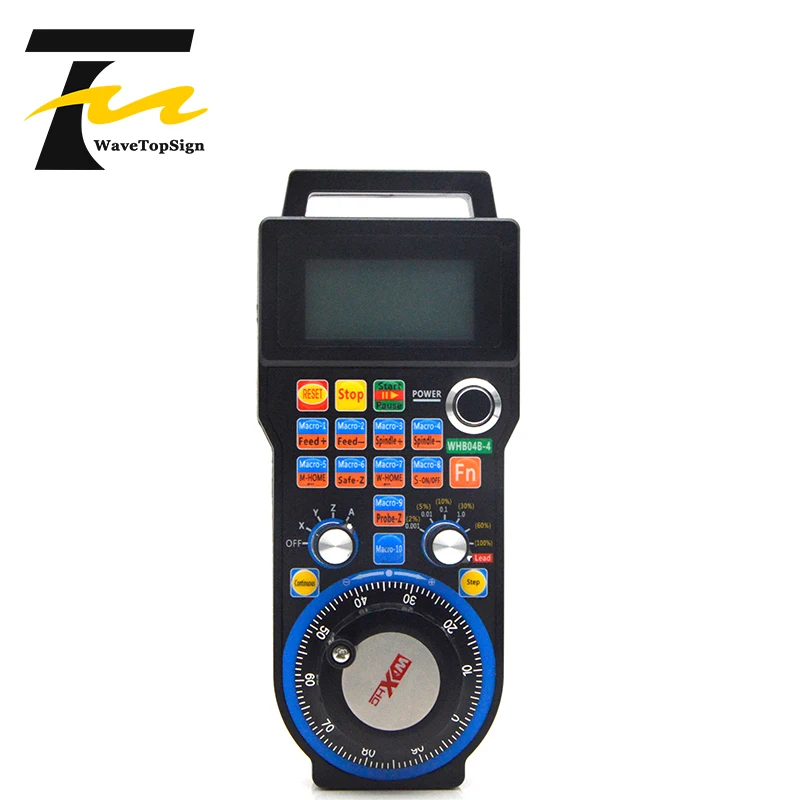 Комплект контроллера Wavetopsign Mach3 XHC, 3 оси, 4 оси, 6 оси, карта управления движением с беспроводным подвесным маховиком MPG WHB04B