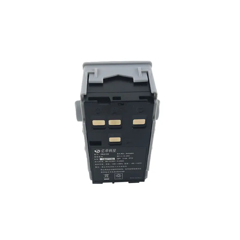 ZBA100 Battery for GEOMAX ZTS602 ZTS602S ZTS602LR Total Stations 6V 4200mah NI-MH ZBA101 100% Brand New