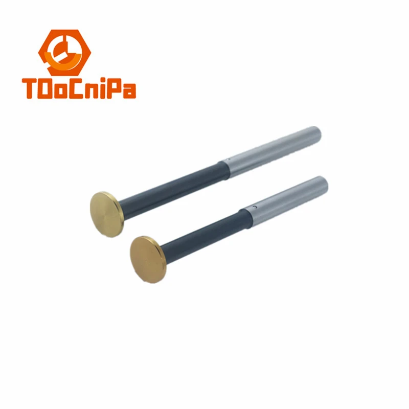 T-type non-magnetic split rod extended edge finder high-precision titanium-plated non-magnetic straight body