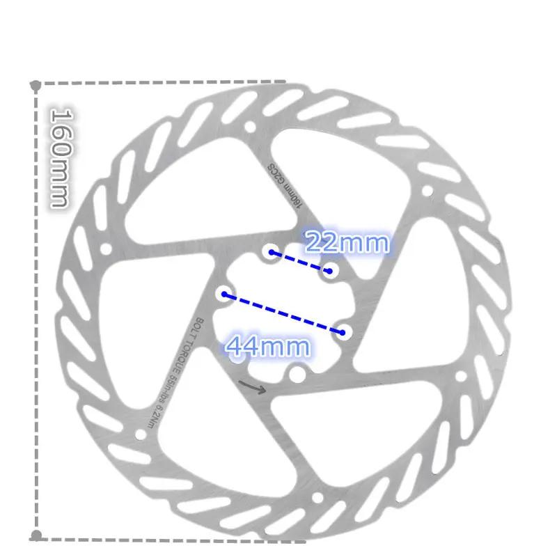 Bicycle brake disc Rotors MTB bike brake disc Rotors 160mm 6