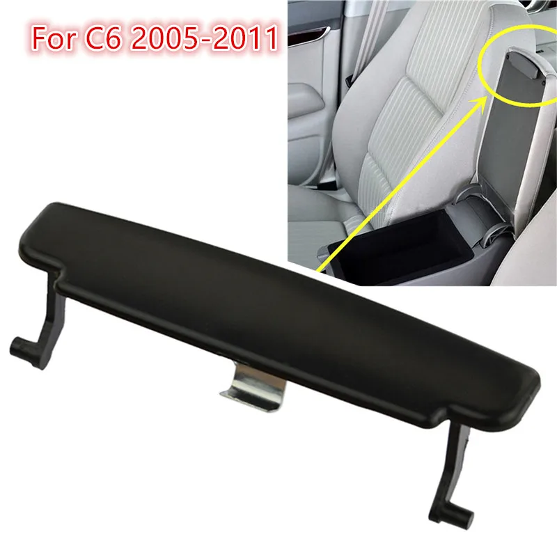 4F0864245 Car Console Cover Center Latch Clip Catch Armrest Latch Lid For Audi A6 C6 2005-2011 Black/Gray/Beige