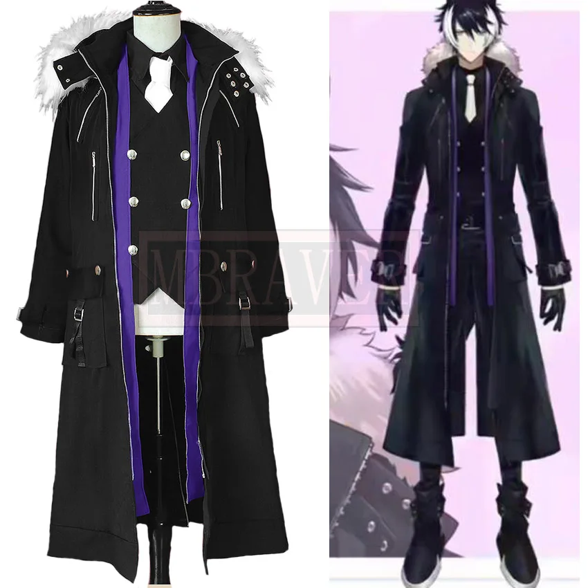 VTuber Kageyama Shien Cosplay Costume Halloween Christmas Party Uniform Custom Made Any Size