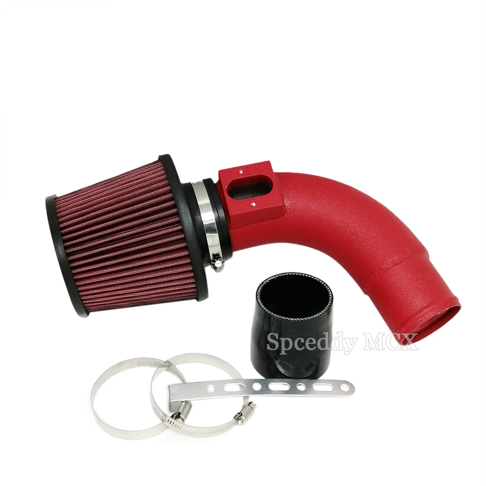 

High Flow Car Sport Cold Air Intake Aluminum Pipe Kit With Racing Carbon Fiber Air Filter For Chevy Cruze AVEO 1.6 1.8 2011-2016