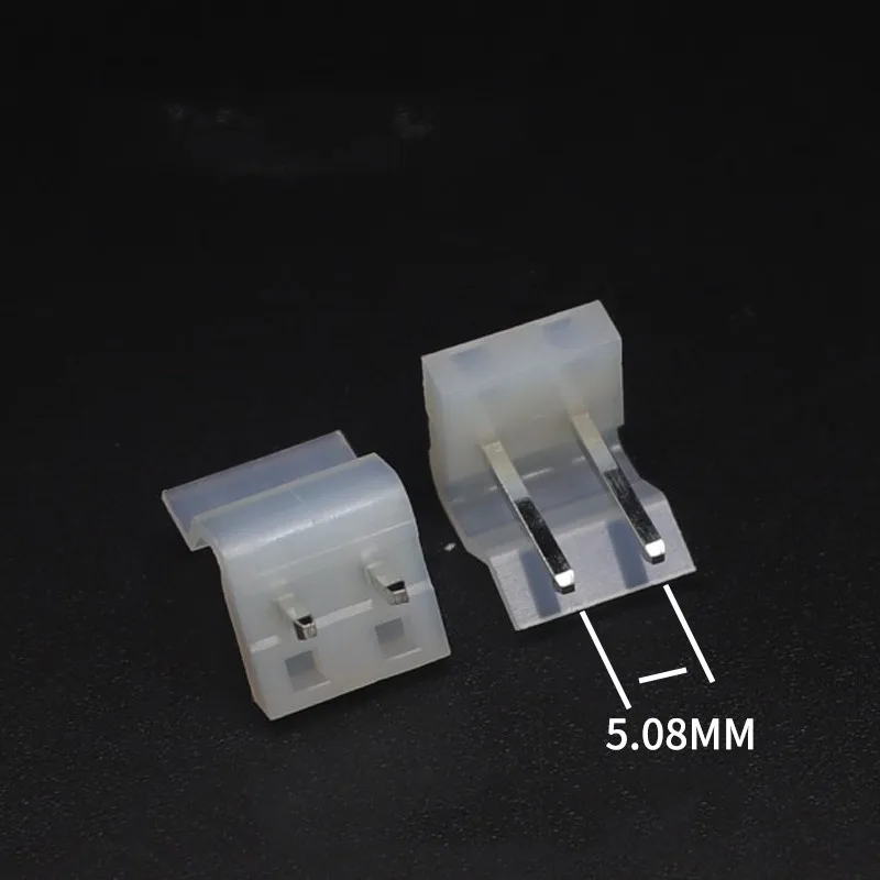 10pcs CH 5.08mm Straight/Right Angle Needle Socket Connector 2/3/4/5/6/7/8/9/10P Socket Connector CH5.08