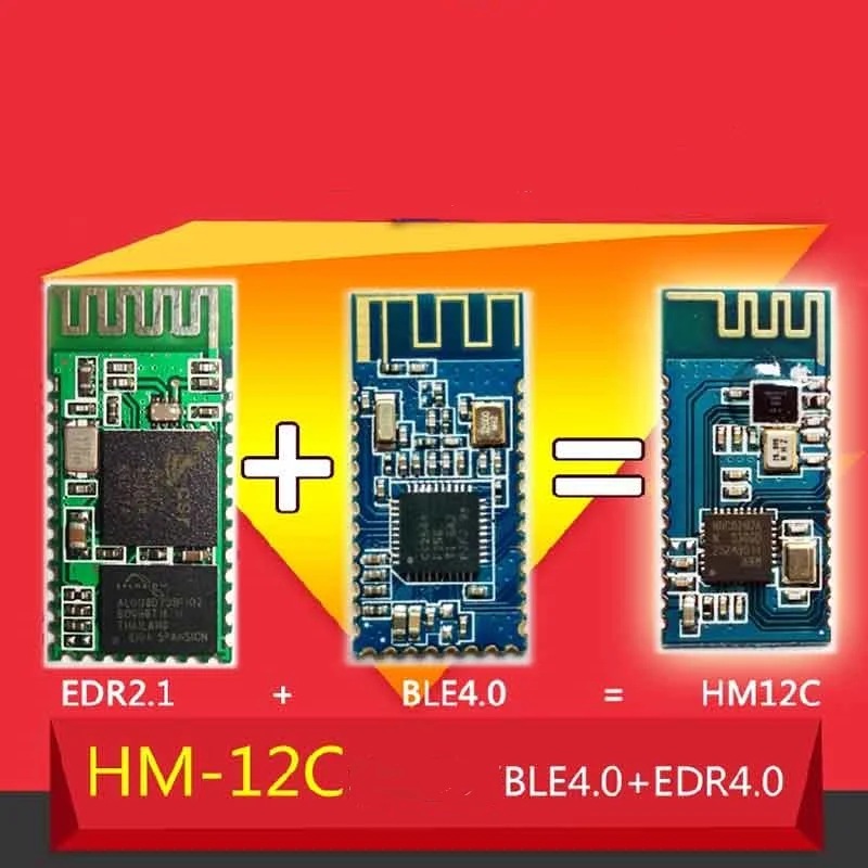 1 pcs x HM-12 HM-12T Bluetooth 4.0 dual mode module master slave transceiver