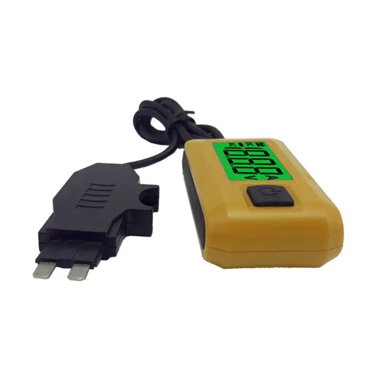 AE150 Accurate Digital Auto Fuses Test Meter 0.01A~19.99A 12V 23A Electric Current Tester LCD Display for Car Repair