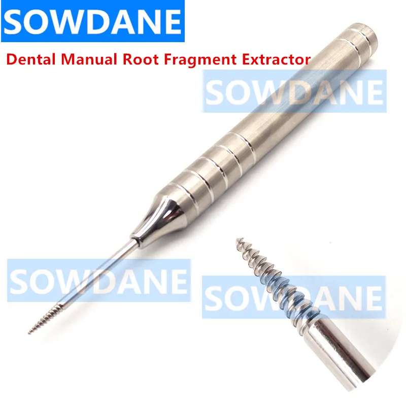 Dental Elevator Flex Periotome Root Tooth Extraction Screw Dental Root Screw Extractor Sand Blasting Dental Extraction Tool