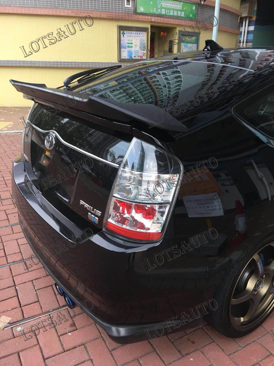12-15 Car styling prius Rear Spoilers Fit For Toyota Prius ROWEN style Trunk Spoiler