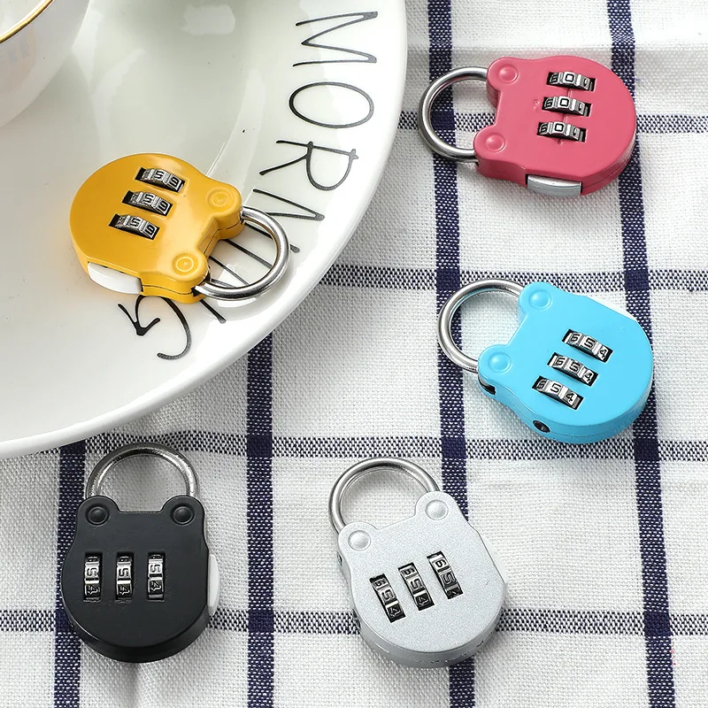 Luggage Travel Digit Number Code Lock Combination Padlock Safe Lock For Gym Digital Locker Suitcase Drawer Lock Hardware