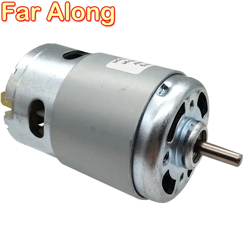 895 High Torque High RPM DC Motors 12V 24V 3000/6000/10000/12000/20000RPM Use For Scooter Cutting Machine Electric Grinder Motor