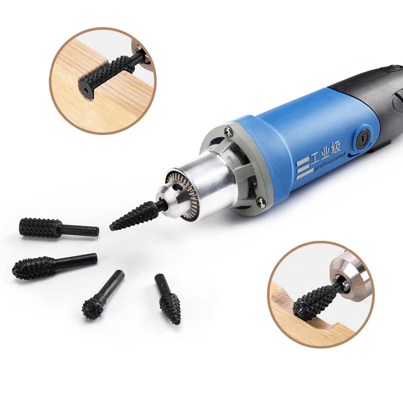 Variable Speed Dremel 480W Mini Electric Drill Engraving Polishing Machine Rotary Tool Wood Carving Milling Cutter Rasp File Etc