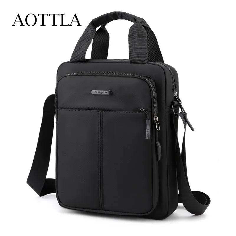 AOTTLA – sac à bandoulière de grande capacité pour hommes, sacoche classique à la mode, bon marché, bonne qualité, décontracté, nouvelle collection