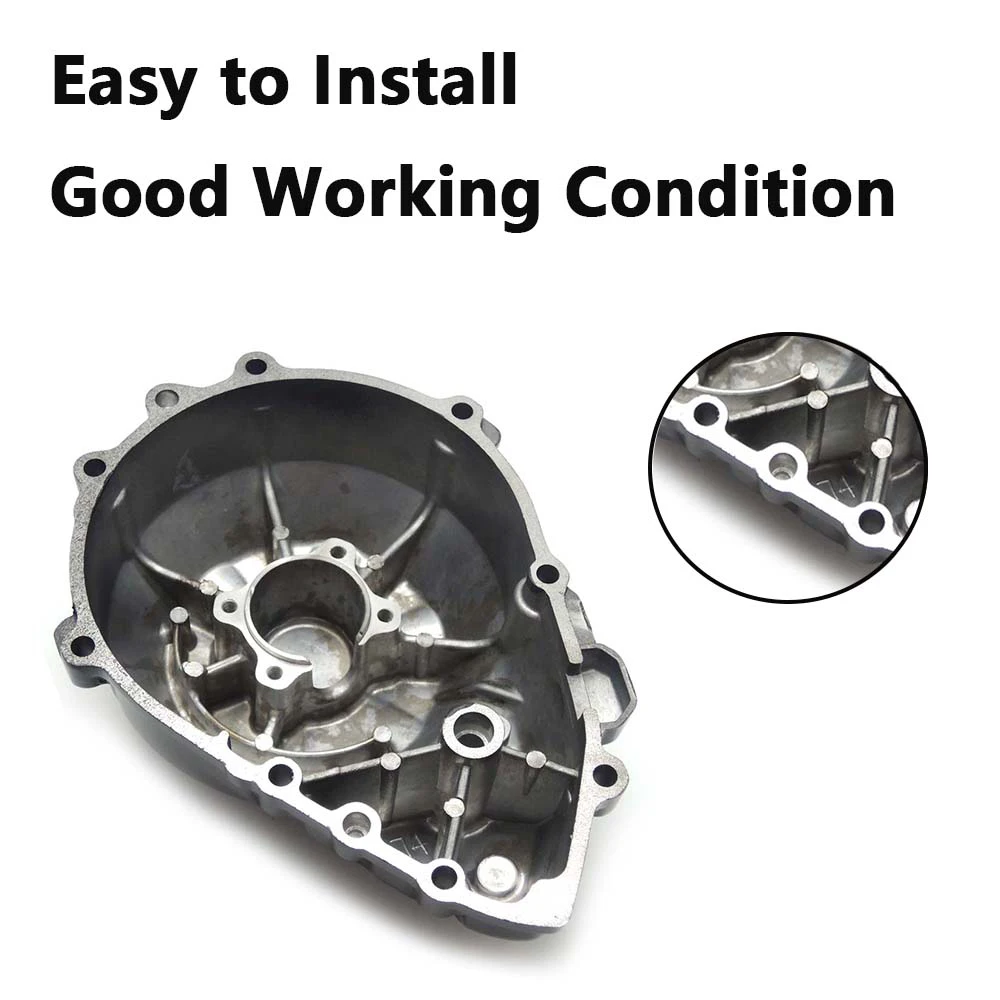 For Kawasaki Z750 Z 750 2007-2009 Motorcycle Left Side Cover Aluminum Engine Stator Crank case Cover Guard Generator Protector