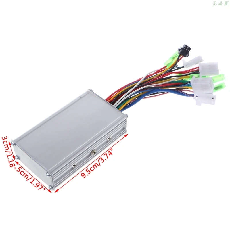 منظم سرعة بدون فرش للسكوتر ، 24/36V DC 250W ، محرك كهربائي