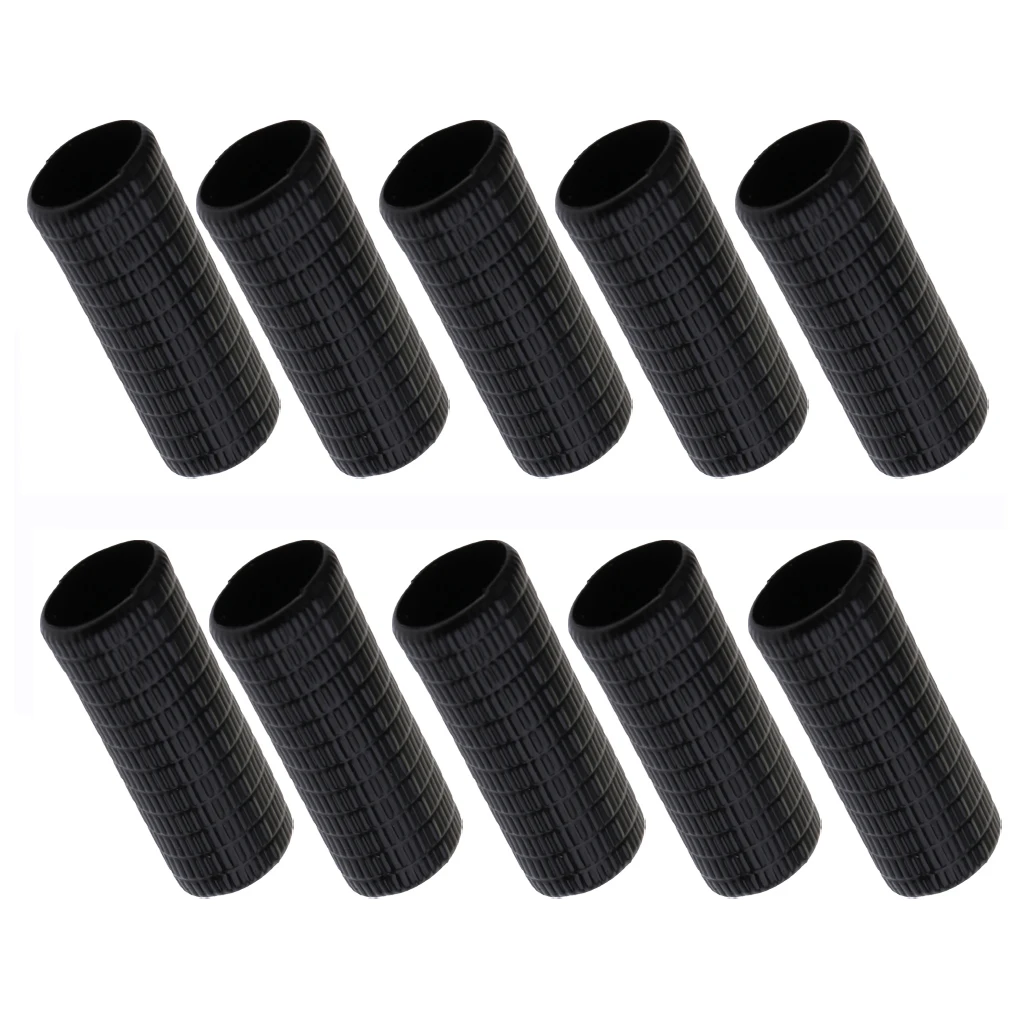 10 Pieces Plastic Violin Bow Cover Skin Protective Wrapping Accs Tools