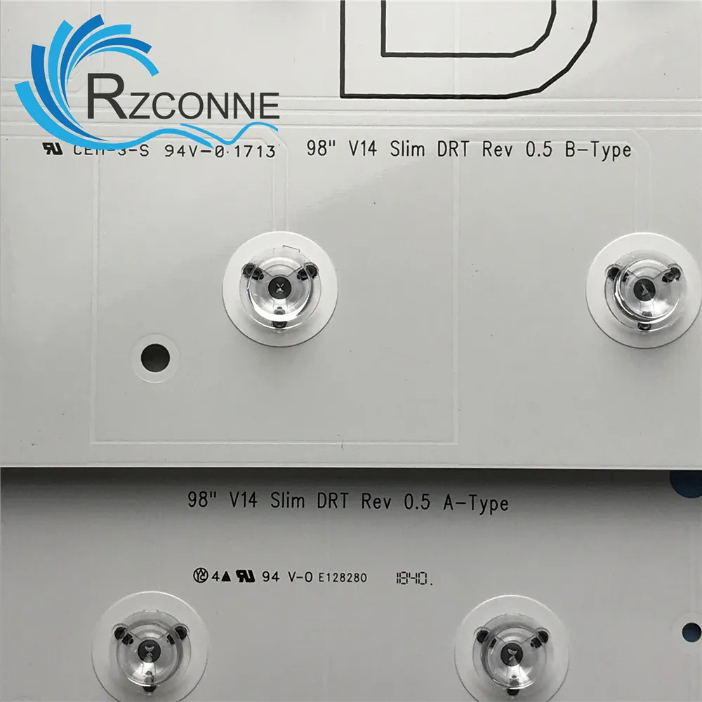 LED Backlight strip Lamp For 98" V14 Slim DRT Rev0.5 A-Type B-Type