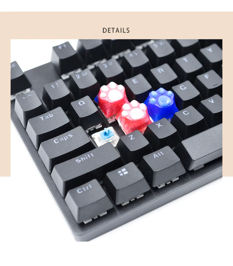TC156 DIY Set Manual Mechanical Gaming Keyboard Key Caps Resin Clavier Silicon Molds Keycap Mold For Art Epoxy Handmade Crafts