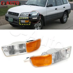 C-Auto Car Front Bumper Fog Light Driving Lamp Daytime Fog Day Lamp With wire For Toyota RAV4 1998 1999 Assembly