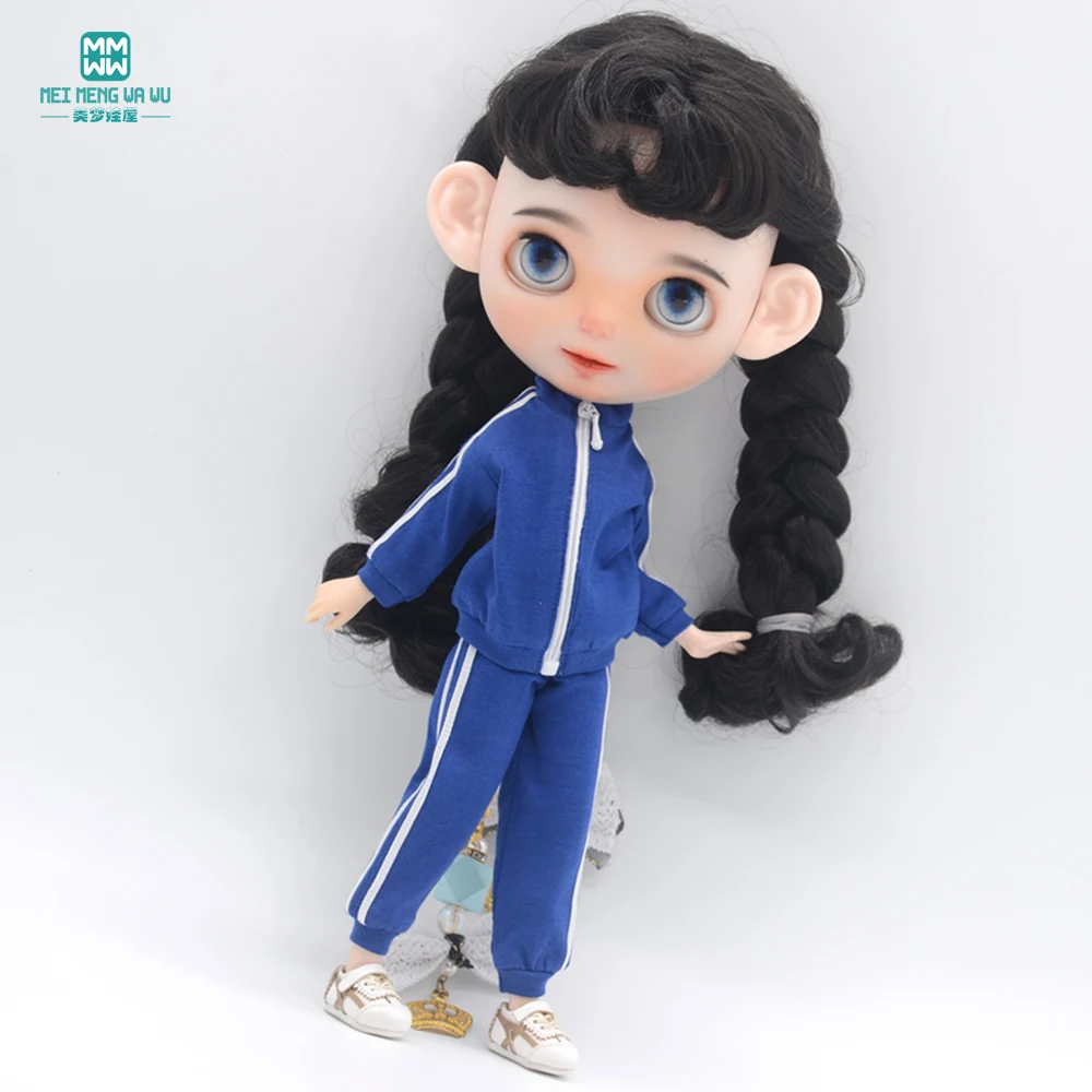 

Подходит для куклы Blyth Azone OB22 OB24, модная спортивная куртка, обувь, свитер, игрушки, подарок