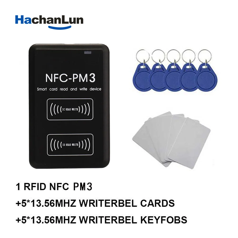 Imagem -06 - Rfid Nfc Pm3 13.56mhz Nfc Porta Usb Duplicador Programador Leitor Escritor para Rfid Nfc Cartão Copiadora Clone Crack