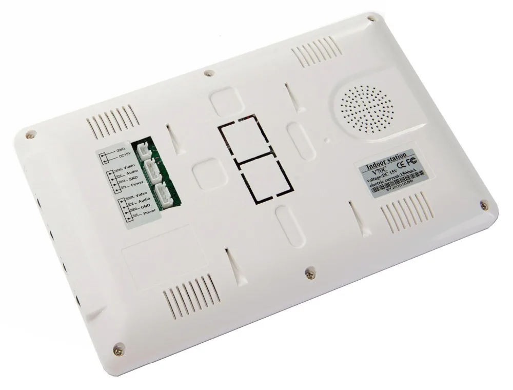 7" Screen Video Door Phone Doorbell System night vision Camera Power Supply+ Door Exit+ ID Keyfobs video intercom for home villa