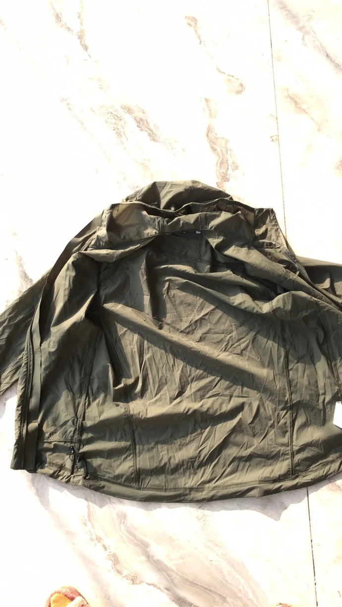 Anti-UV-Atmungsaktive Jacke Männer Frauen Ultraleicht dünne Wind jacke Angeln Outdoor Sport Reiten Stretch Sonnenschutz Haut Klettern – Detail 4
