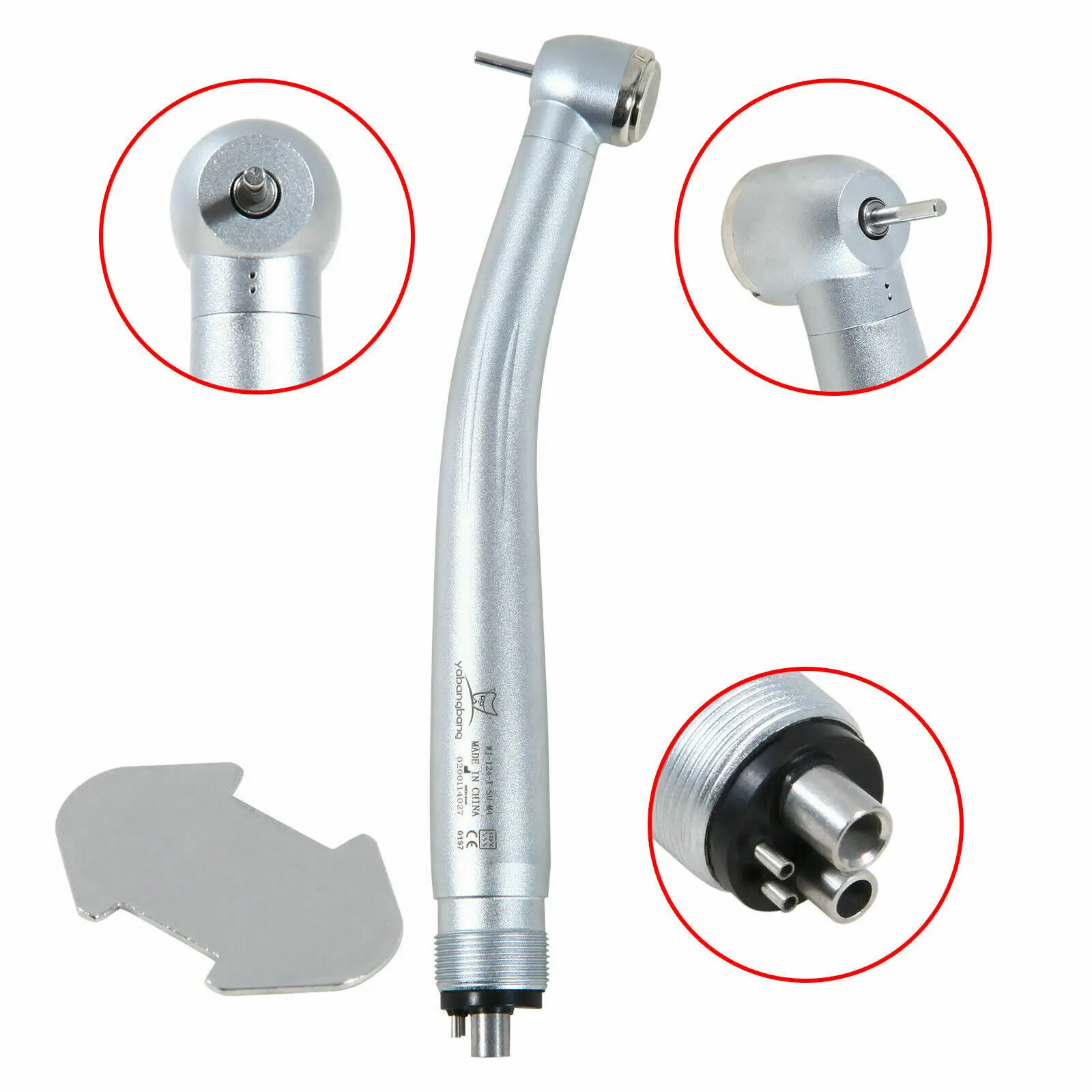 NSK Pana Max Style Dental High Speed Handpiece Single Water spray Air Turbine Push Button 4 hole