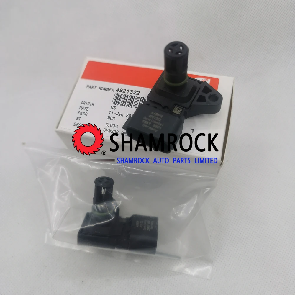 MAP Sensor Air Intake Pressure Sensors OEM 4921322 5WK96801 2897333 for Mmultistrada Ppanigale Ddodge Rram 2500 3500 6.7L