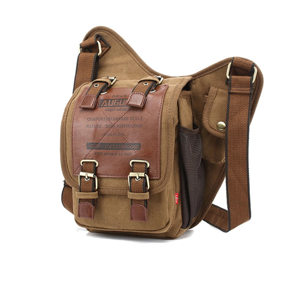 Luxus Designer Leinwand Sling Tasche Für Männer Military Messenger Brust Rucksack Frauen Kreuz-Körper Tactic Schulter Taille Pack