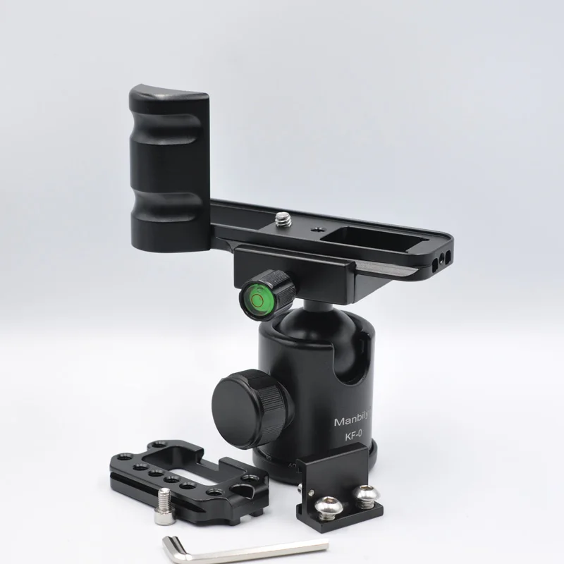 For Fuji X-E3 Fujifilm XE3 Porous Camera L Bracket Hand Grip Quick Release With Hot Shoe Mount