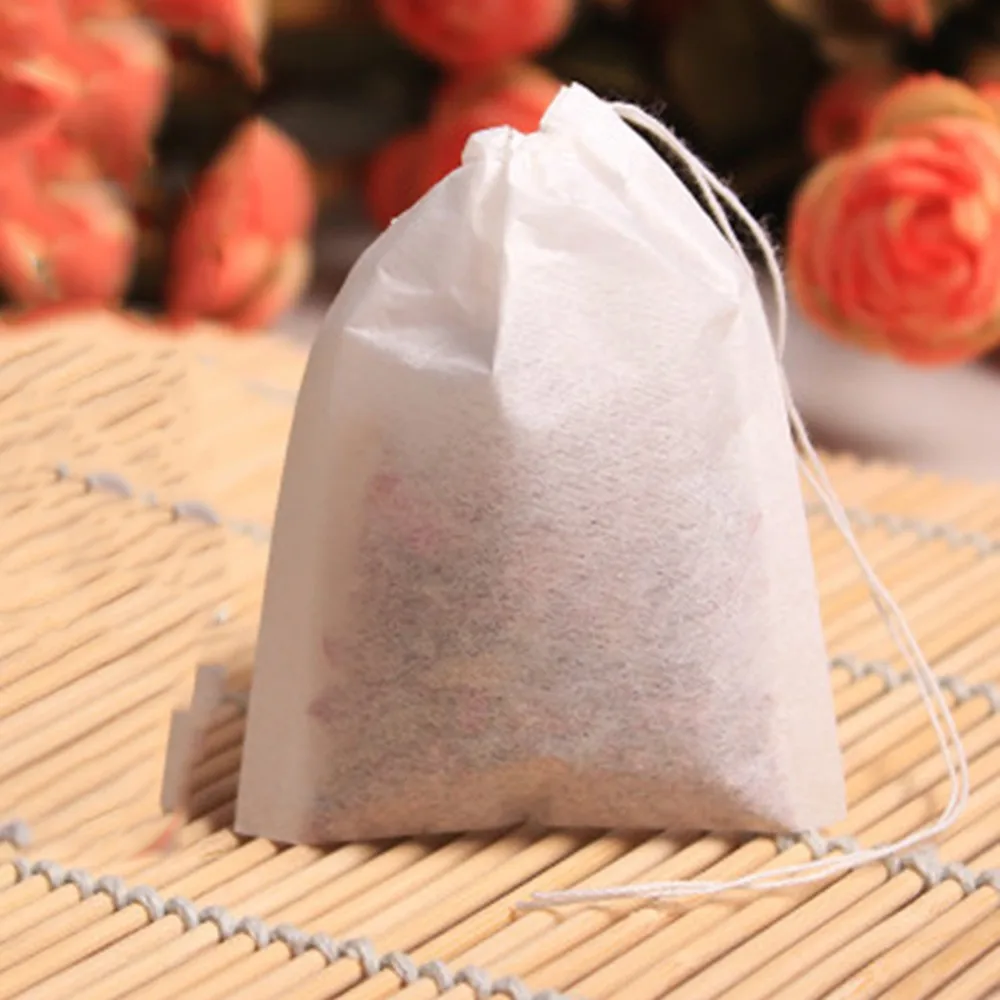 Wholesale Teabags Empty Scented Tea BagsInfuser With String Heal Seal Filter Paper for Herb Loose Tea Bolsas de te High-end