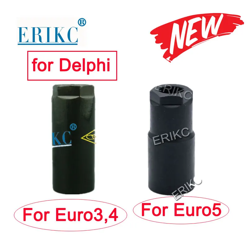 Euro 3 Euro 4 Euro 5 For Delphi Auto Fuel Pump Injector Nozzle Cup Nut Fuel Common Rail Injector Nozzle Cap Solenoid Nut