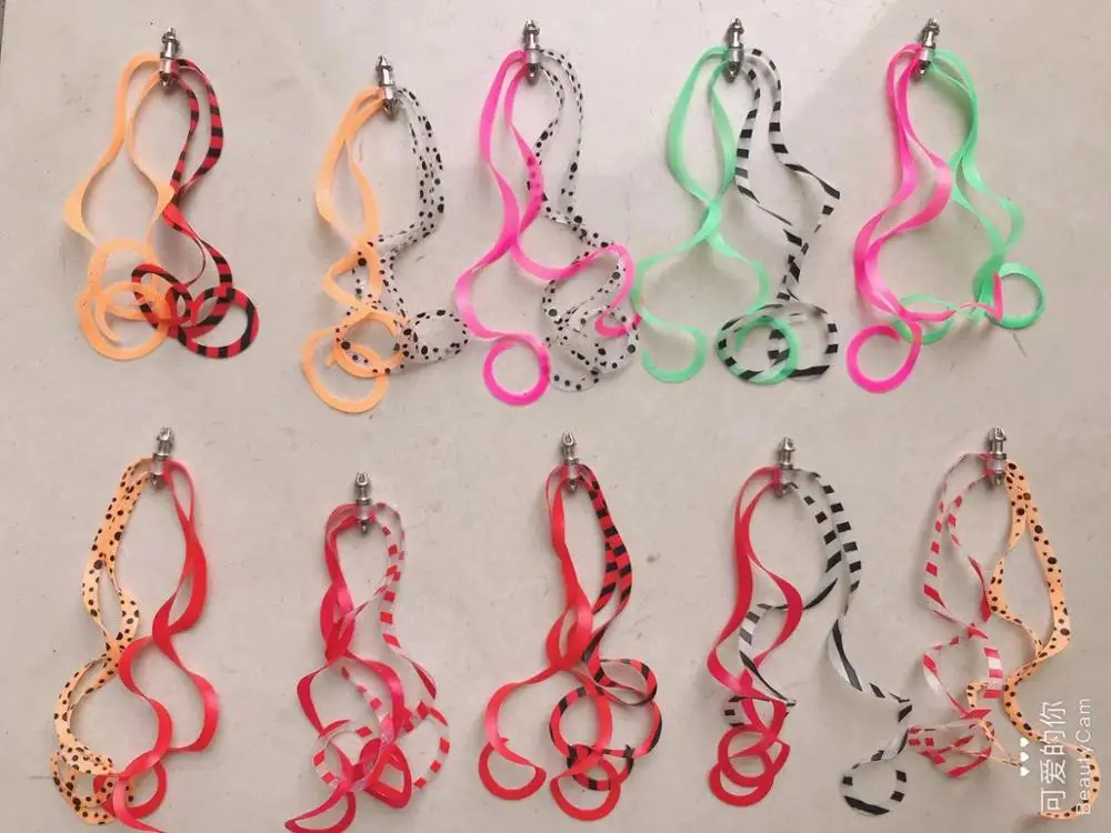 50pcs Silicone Skirt Assist hook jigging hook sea fishing hook Jig head fishing hook super strong