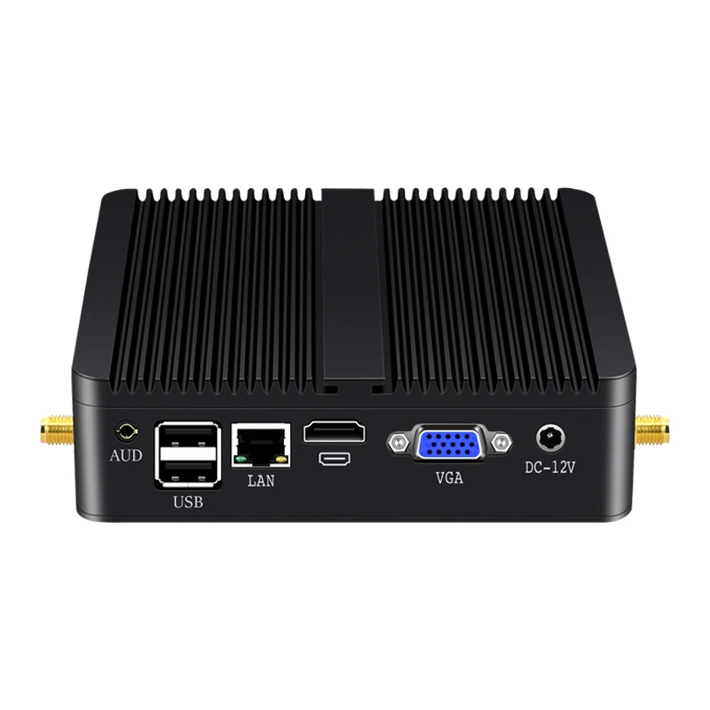 Tolibek HTPC Mini PC Sin ventilador, Windows 10, Intel Core i3, 5005U, i5, 4200U, Celeron 2955U, DDR3L, WiFi, HDMI, 8 x USB, Mini ordenador de oficina