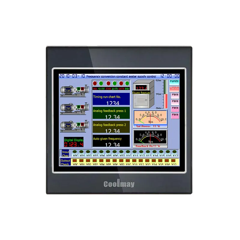 Coolmay TK6037FH Economic Mini Color Touch Screen HMI Monitor for Industrial Automation