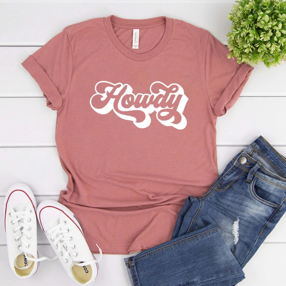 Howdy Shirt  Country Shirt Hey Y'all Shirt Texas Shirt Southern Women Shirt Country Graphic Tee Unisex Summer Fashion Casual Tee