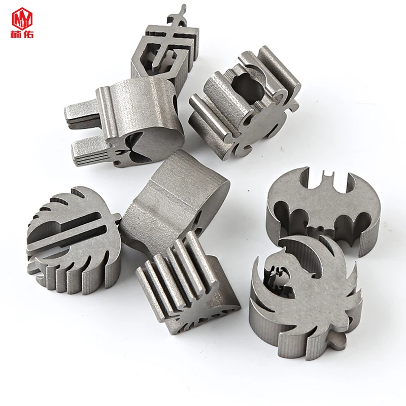 1PCS EDC Titanium Alloy Knife Bead Stone Washing Blue Multi-Function Tool Outdoor Camping Survival Bracelet Paracord Pendant
