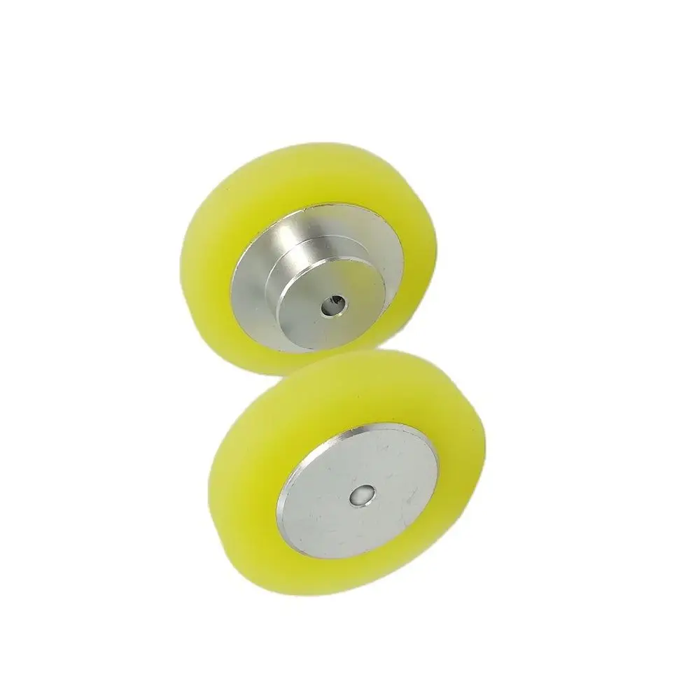 Polyurethane Synchronizer Rotary Encoder Measurement Meter Wheel 100 200 300 MM Perimeter Circumference 6 8 10 MM Bore 2pcs