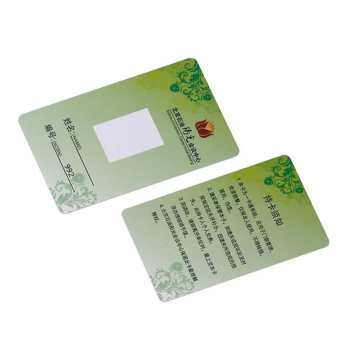 

100pcs/Lot 13.56Mhz IC NFC MF 1K S50 Chip Customize Card With Print