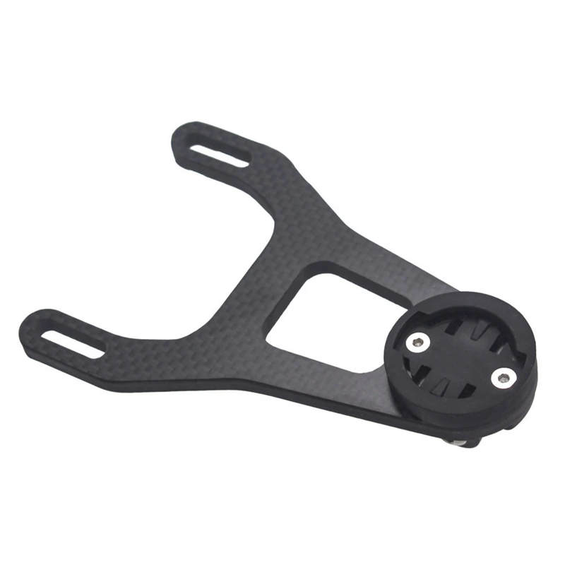 Bicycle Computer Holder Carbon Fiber Bike Code Holder Bracket for Garmin Mount Support 6D 5D Twitter Handlebar for GoPro