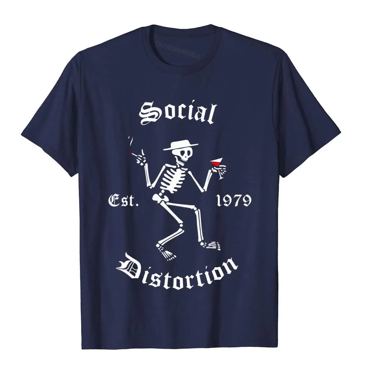 Vintage Social Arts Distortion Band Music 1979 Legends Gifts Oversized Tees Designer Mens T Shirts Cotton Tops Tees Comfortable