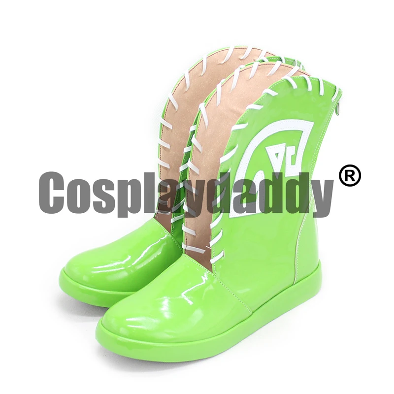 DotA Allstars Dota 2 TRANQUIL BOOTS Tranquils Cosplay Green Shoes Boots X002