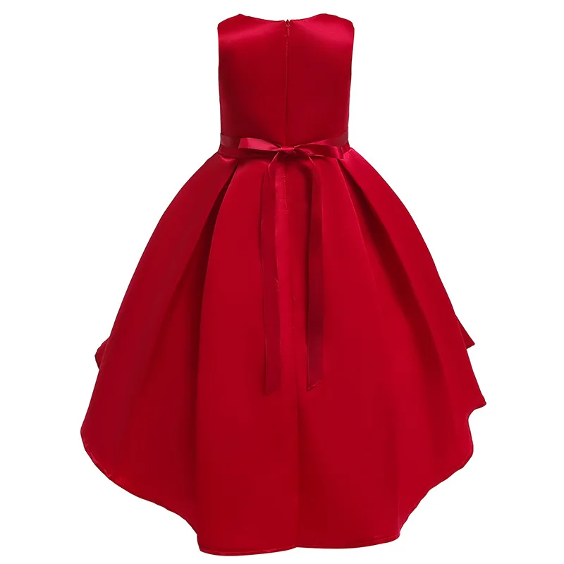 Flower Girls Wedding Dress For Girl Halloween Carnival Costumes Kids Evening Party Dress Children Graduation Princess Dress