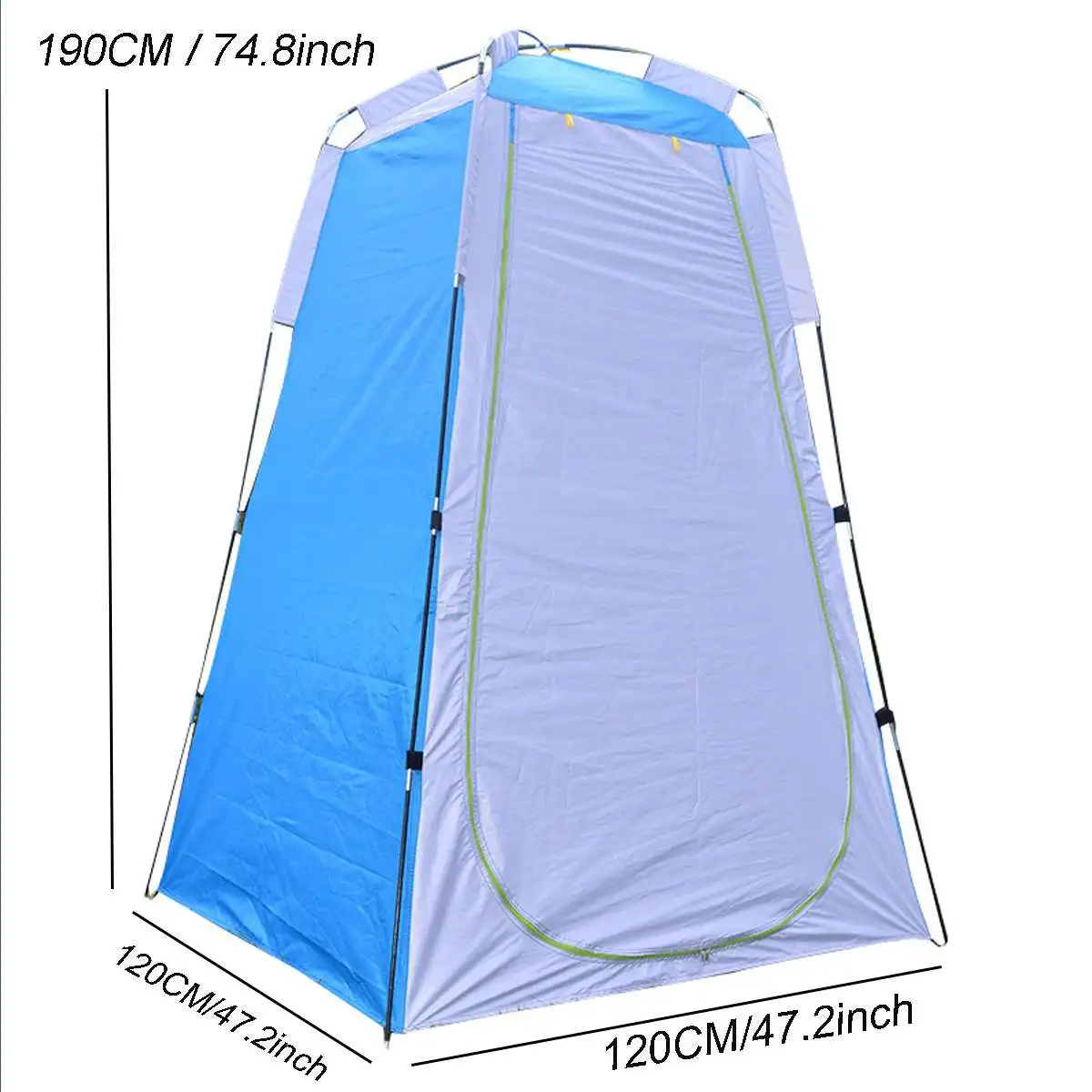 Portable Privacy Shower Toilet Bath Waterproof Changing Fitting Room Camping Tent Shelter for Outdoor Beach