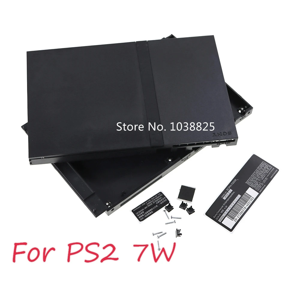 Cho PS2 3W 30000 70000 7000X 7W 9W Tay Cầm Full Nhà Ở Vỏ Dành Cho PS2 Tay Cầm Vỏ với Miếng Dán Kính Cường Lực Cho PS2 9000X 90000 9W