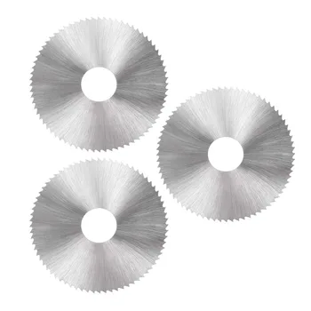 Hss Zaagblad, 63Mm 72 Tand Circulaire Snijden Wiel 0.3 0.4 0.5 0.6 0.8 1.0 1.2 1.5 2.0 2.5Mm Dikke W 16Mm Arbor - Pack Van 3