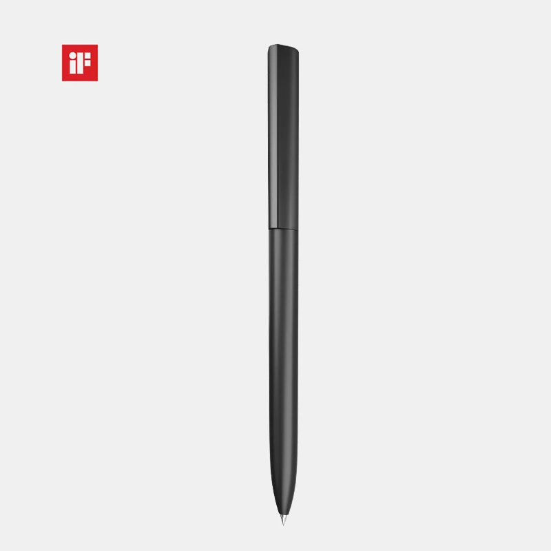 

BEIFA Metal Rotating Pens 0.5MM Black Ink Gel ручки With Refill For xiaomi mijia pen High-End For Business Office Writing