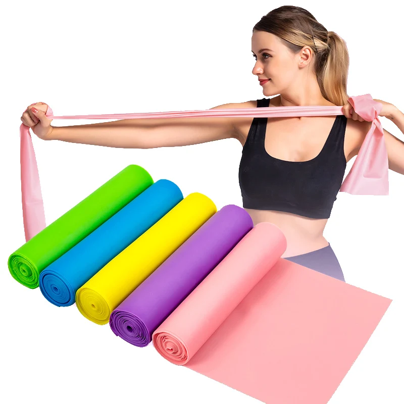 Yoga Strap Set 2PCS EVA Blocks 1PCS Cotton Yoga Strap Belt 1PCS Resistance Bands Elastic Rubber FOR Yoga Pilates Training