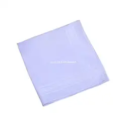 40x40cm Men Womens Fancy Woven Handkerchiefs Cotton Hankies Stripes Jacquard Print Pocket Square Dropship