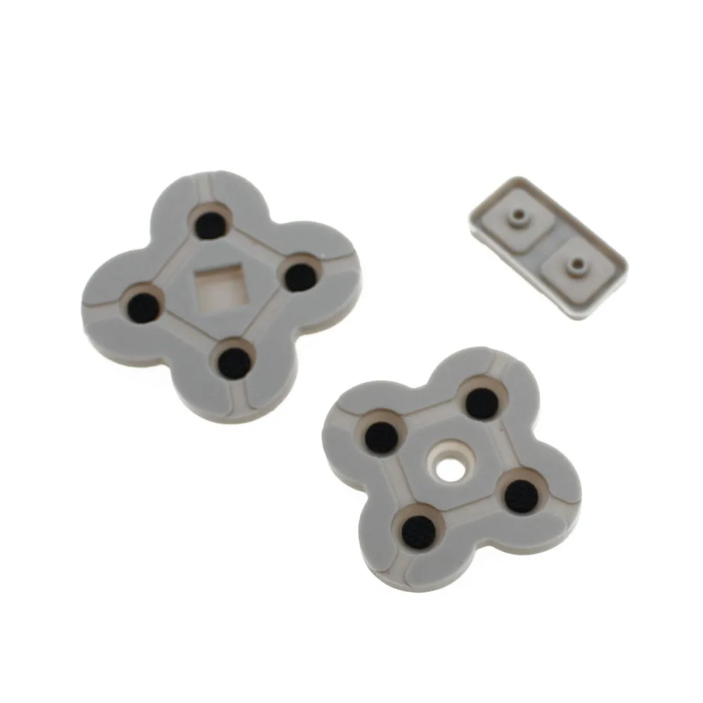 Przewodzący przycisk gumowy silikonowy podkładka dpad RL LR L R lewego prawego klawiatury do naprawy gier NDSL/DSL/Nintendo DS Lite